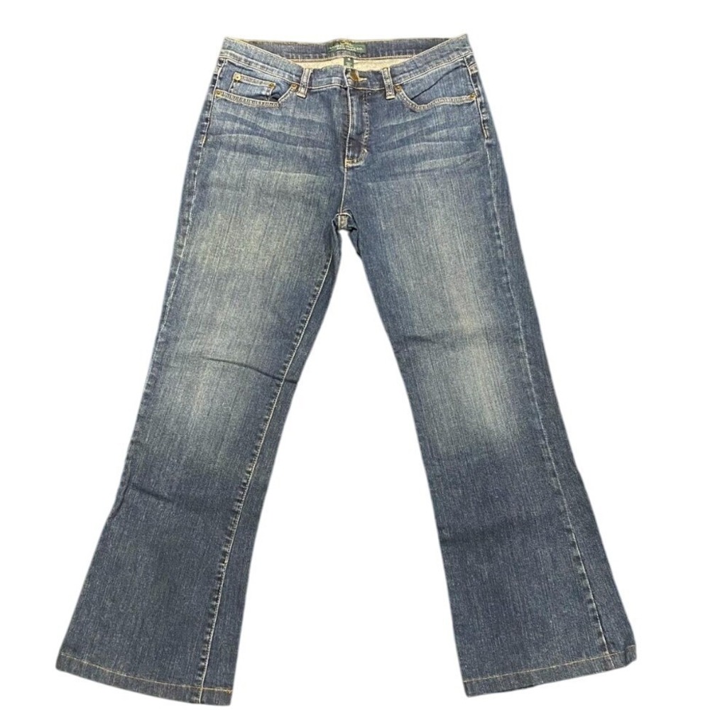Lauren Ralph Lauren Womens Classic Bootcut Jeans Size 10 9.5 Rise 30W / 27 L